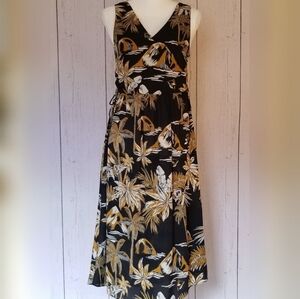 H & M Tropical Print Dress Size 4